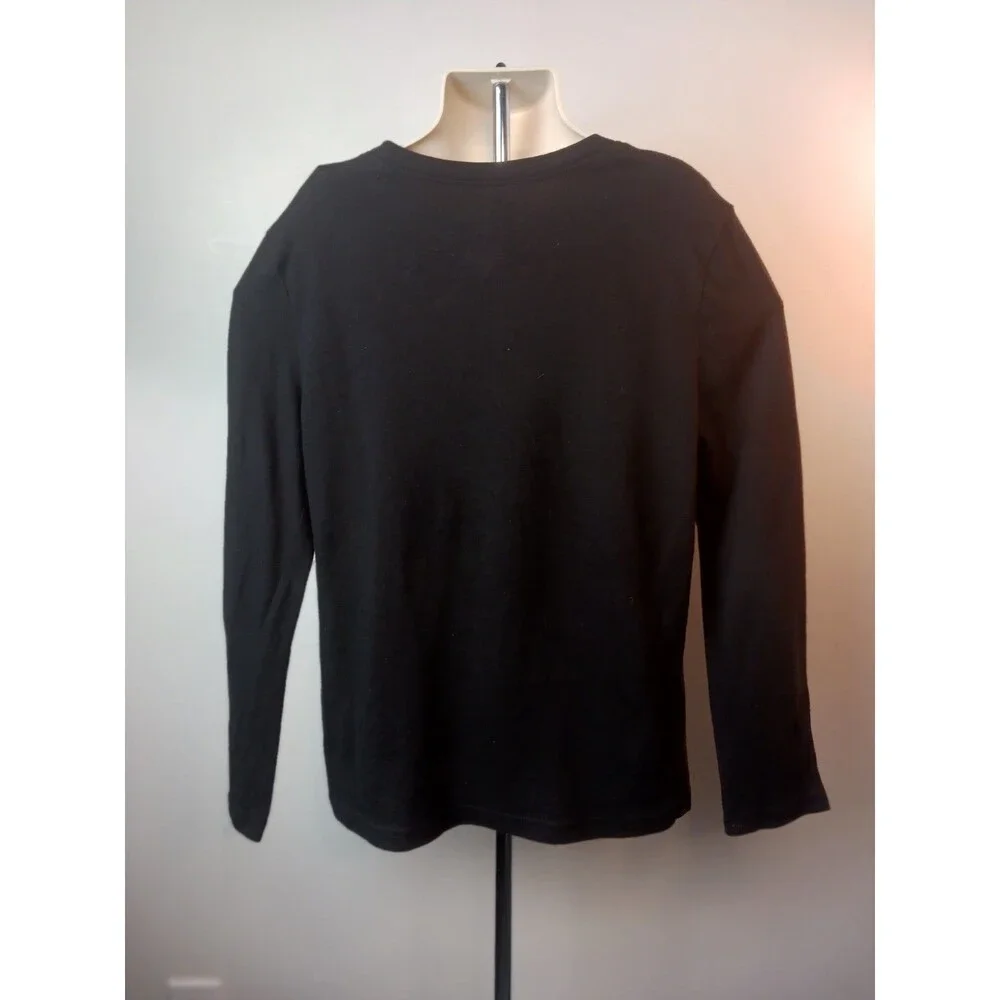 Marvel Spider-Man Established 1962 Long Sleeve Black Graphic Tee Sz. Small